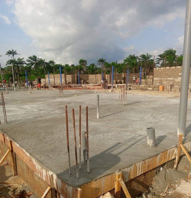 ONGOING WORK  ON 24 X 2  BEDROOM SNCO AT OWERRI