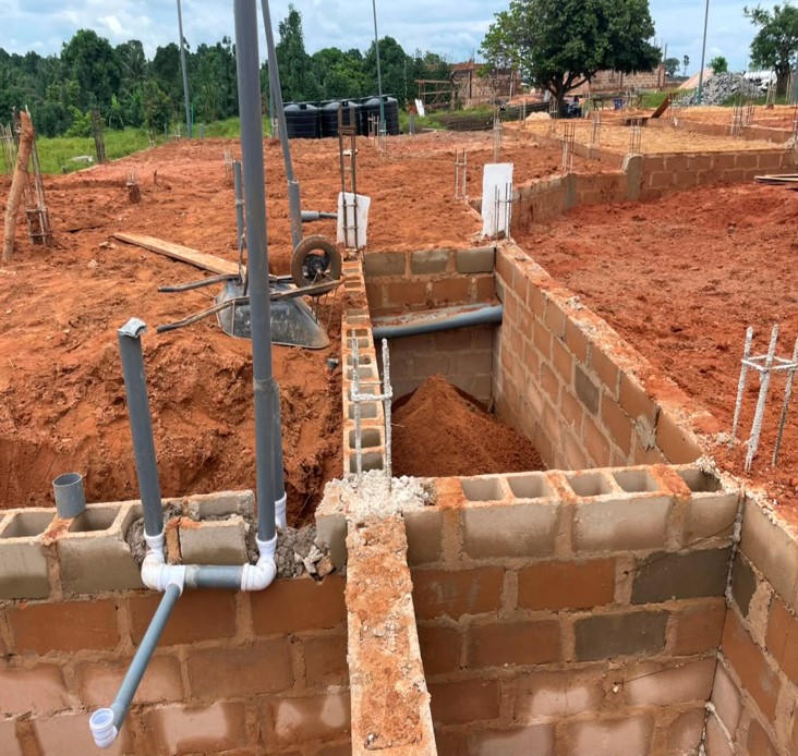 ONGOING WORK  ON 24 X 2  BEDROOM SNCO AT ENUGU